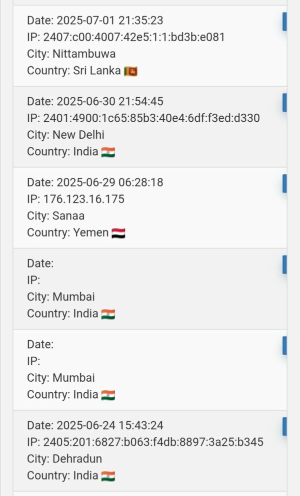 Display IP, City , Country , in client Table - Image 2