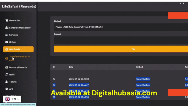 SMM Panel Script 2025 – With Rewards, Future Orders, Referrals, & More - Image 3