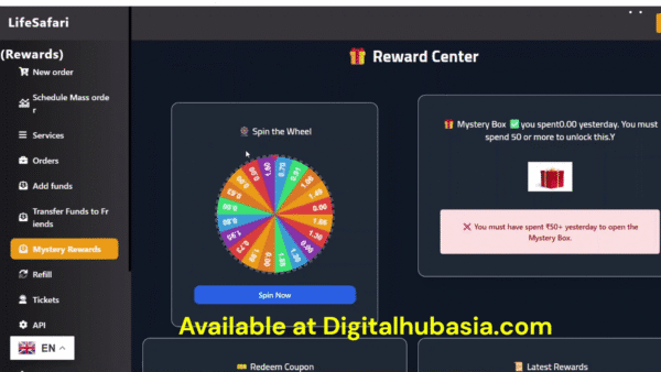 SMM Panel Script 2025 – With Rewards, Future Orders, Referrals, & More