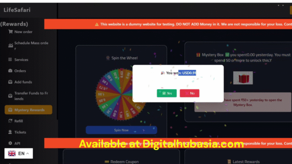 SMM Panel Script 2025 – With Rewards, Future Orders, Referrals, & More - Image 11