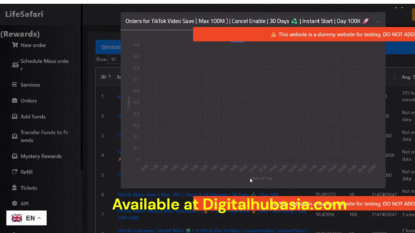SMM Panel Script 2025 – With Rewards, Future Orders, Referrals, & More - Image 6