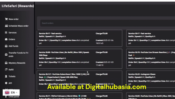 SMM Panel Script 2025 – With Rewards, Future Orders, Referrals, & More - Image 5