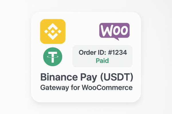 Binance (Order ID) USDT Payment Plugin for WooCommerce